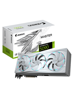 GIGABYTE GeForce RTX 5090 AORUS Master ICE - 32GB GDDR7 RAM - Grafikkort