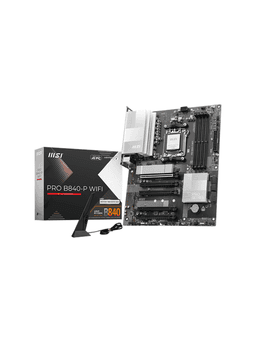 MSI PRO B840-P WIFI Moderkort - AMD B840 - AMD AM5 socket - DDR5 RAM - ATX