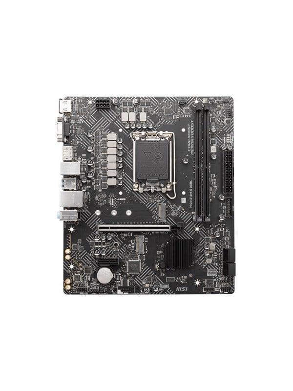 MSI PRO H610M-G - motherboard - micro ATX - LGA1700 Socket - H610 Moderkort - Intel H610 - Intel LGA1700 socket - DDR5 RAM - Micro-ATX