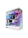 NZXT H9 Flow RGB+ (2025) - All White - Controller incl - Chassi - Miditower - Vit