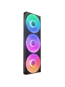 NZXT F420RGB Core (single frame 420mm fan) - Black - Chassi fläkt - 420mm - Svart med RGB LED - 34 dBA