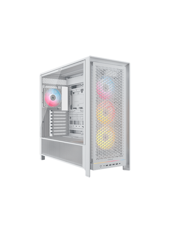 Corsair FRAME 5000D RS ARGB White - Chassi - Miditower - Vit