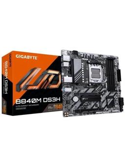 GIGABYTE B840M DS3H - motherboard - micro ATX - Socket AM5 - AMD B840 Moderkort - AMD B840 - AMD AM5 socket - DDR5 RAM - Micro-ATX