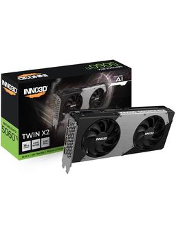 Inno3D GeForce RTX 5060 Ti Twin X2 - 16GB GDDR7 RAM - Grafikkort