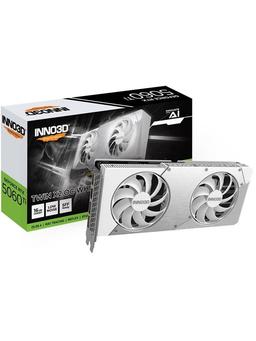 Inno3D GeForce RTX 5060 Ti Twin X2 OC White - 16GB GDDR7 RAM - Grafikkort