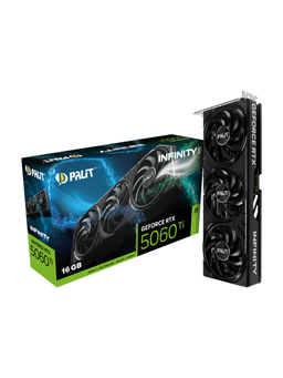 Palit GeForce RTX 5060 Ti Infinity 3 - 16GB GDDR7 RAM - Grafikkort