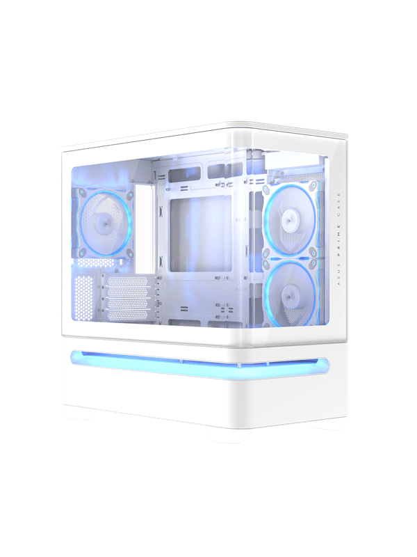 ASUS AP202 ARGB White - Chassi - Miditower - Vit
