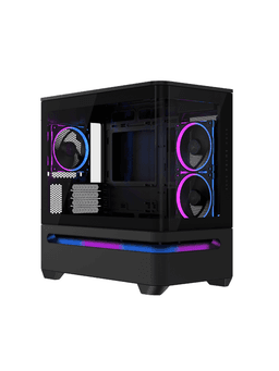 ASUS AP202 ARGB Black - Chassi - Miditower - Svart