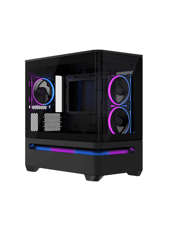 ASUS AP202 ARGB Black - Chassi - Miditower - Svart