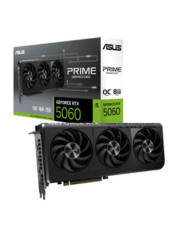 ASUS GeForce RTX 5060 Prime OC - 8GB GDDR7 RAM - Grafikkort