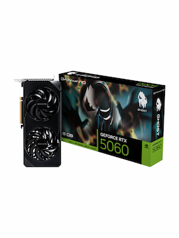 Gainward GeForce RTX 5060 Ghost - 8GB GDDR7 RAM - Grafikkort