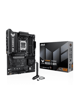 ASUS TUF GAMING B650E-E WIFI Moderkort - AMD B650 - AMD AM5 socket - DDR5 RAM - ATX