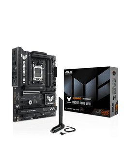 ASUS TUF GAMING B650E-PLUS WIFI Moderkort - AMD B650 - AMD AM5 socket - DDR5 RAM - ATX
