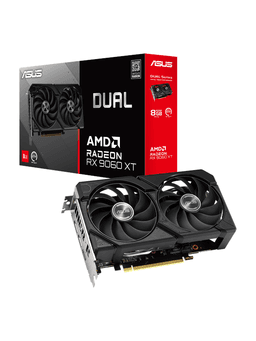 ASUS Radeon RX 9060 XT DUAL - 8GB GDDR6 RAM - Grafikkort