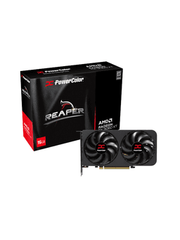 PowerColor Radeon RX 9060 XT Reaper - 16GB GDDR6 RAM - Grafikkort