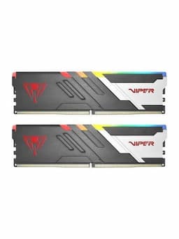 Patriot Viper Venom RGB DDR5-6000 - 32GB - CL36 - Dual Channel (2 pcs) - AMD EXPO & Intel XMP - Svart med RGB