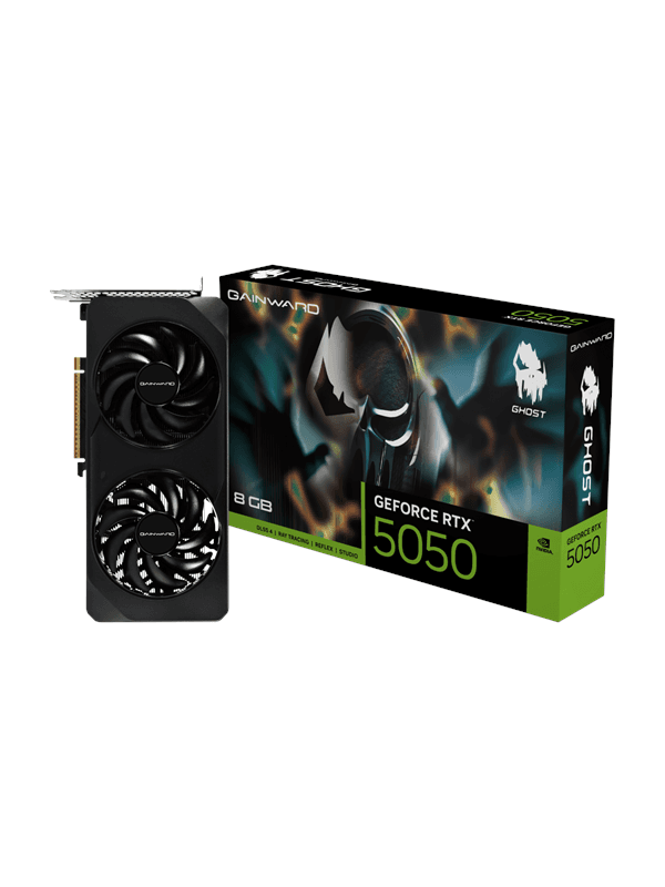 Gainward GeForce RTX 5050 Ghost - 8GB GDDR6 RAM - Grafikkort