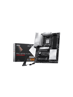 MSI PRO X870E-P WIFI Moderkort - AMD X870E - AMD AM5 socket - DDR5 RAM - ATX