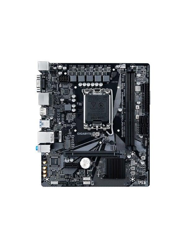 GIGABYTE H610M S2H V2 - 1.0 - motherboard - micro ATX - LGA1700 Socket - H610 Moderkort - Intel H610 - Intel LGA1700 socket - DDR5 RAM - Micro-ATX