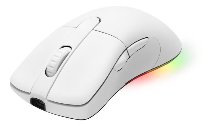 DELTACO GAMING WHITE LINE WM90 Wireless gaming mouse