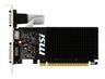 MSI V809-2000R, GeForce GT 710, 2 GB, GDDR3, 64 bit, 4096 x 2160 pixlar, PCI Express x16 2.0