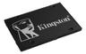 Kingston KC600 - SSD - krypterat - 1 TB - inbyggd - 2.5 - SATA 6Gb/s - 256 bitars AES - TCG Opal Encryption, Self-Encrypting Drive (SED)