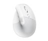 Logitech Lift Right Vertical Ergonomic Mouse, Off-white/Pale