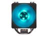 Cooler Master Hyper 212 RGB - Black Edition - processorkylare - (för: LGA2066, LGA2011-3, LGA2011, LGA1700, LGA1200, LGA1151, LGA1150, LGA1155, LGA1156, LGA1366, AM4, AM3+, AM3, AM2+, AM2, FM2+, FM2, FM1) - aluminium - 120 mm - gun metal black