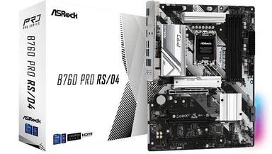 ASRock B760 PRO RS/D4 WIFI - Moderkort - LGA1700-sockel - USB 3.2 Gen 1 - inbyggd grafik