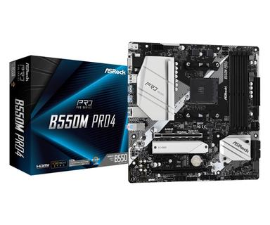 ASRock B550M Pro4 Micro-ATX AM4 AMD B550