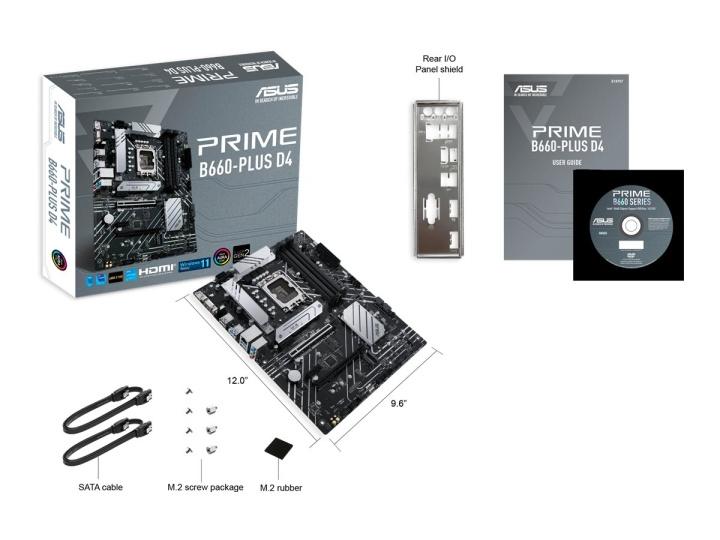 ASUS PRIME B660-PLUS D4 ATX LGA1700 Intel B660