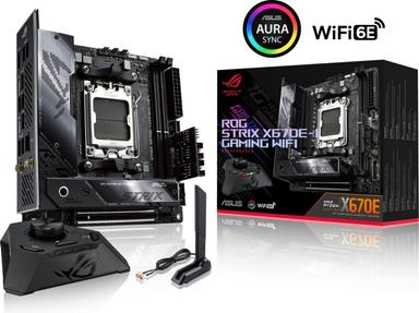 ASUS ROG STRIX X670E-I GAMING WIFI mITX-moderkort