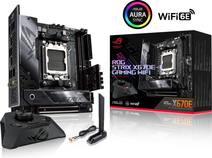 ASUS ROG STRIX X670E-I GAMING WIFI mITX-moderkort