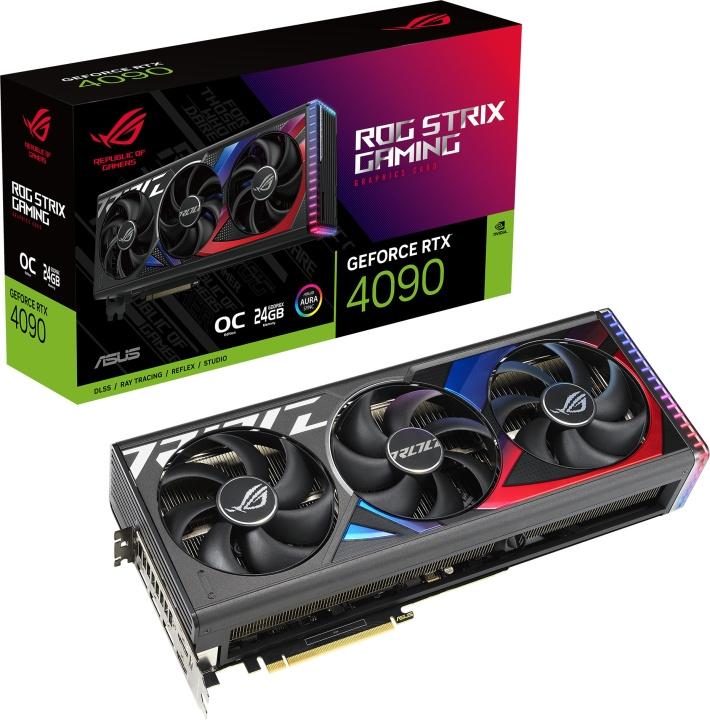 ASUS GeForce ROG-STRIX-RTX4090-O24G-GAMING grafikkort