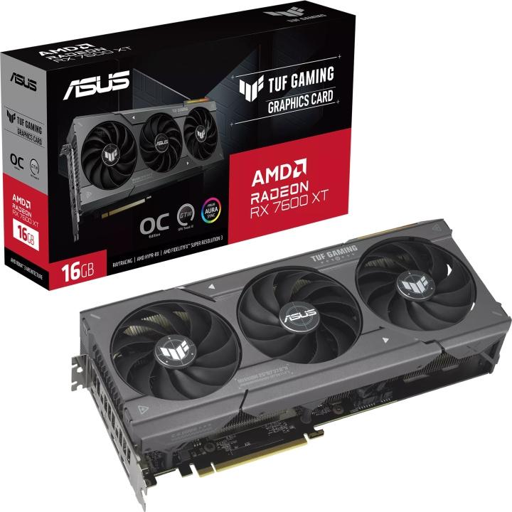 ASUS AMD Radeon TUF-RX7600XT-O16G-GAMING grafikkort