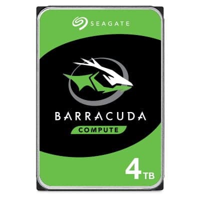 Seagate BarraCuda - 4TB - Hårddisk - ST4000DM004 - SATA-600 - 3,5"