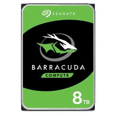 Seagate BarraCuda - 8TB - Hårddisk - ST8000DM004 - SATA-600 - 3,5"