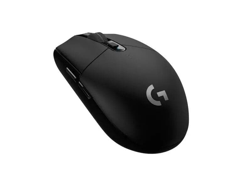 Logitech G305 LIGHTSPEED - Black - Gamingmus - Optic - 6 knappar - Svart