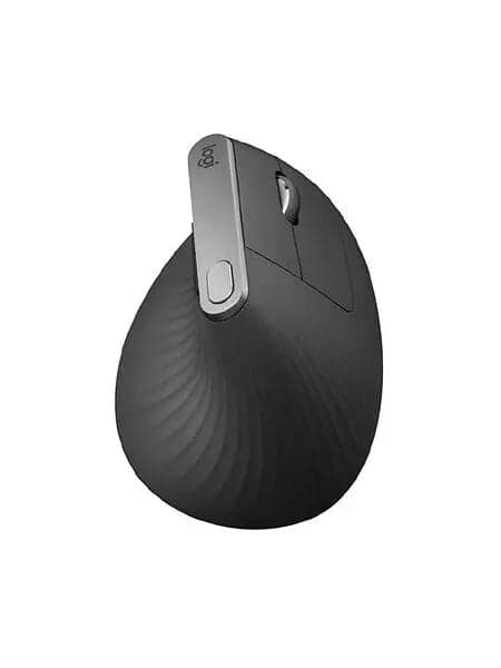 Logitech MX Vertical Advanced wireless Bluetooth - Mac & PC - Ergonomisk mus - Optic - 6 knappar - Svart
