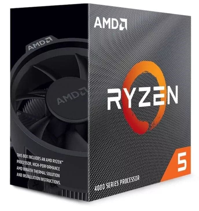 AMD Ryzen 5 4500 / 6 core / 12 threads / 4.1 GHz