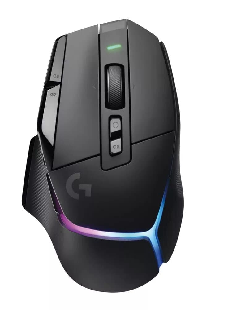 Logitech G502 X Plus Trådlös - Gamingmus - Gamingmus - Optic - 13 knappar - Svart