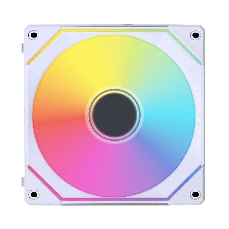 Lian Li UNI FAN SL-INF - Chassi fläkt - 140mm - Vit med RGB LED - 28 dBA