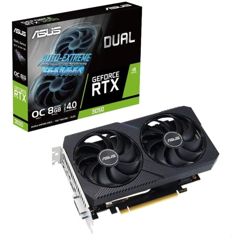 ASUS Dual GeForce RTX 3050 V2 OC