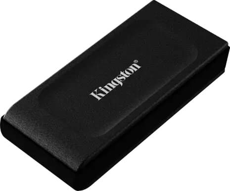Kingston XS1000 Portable SSD - 1TB - Extern SSD - Svart - USB 3.2 Gen 2