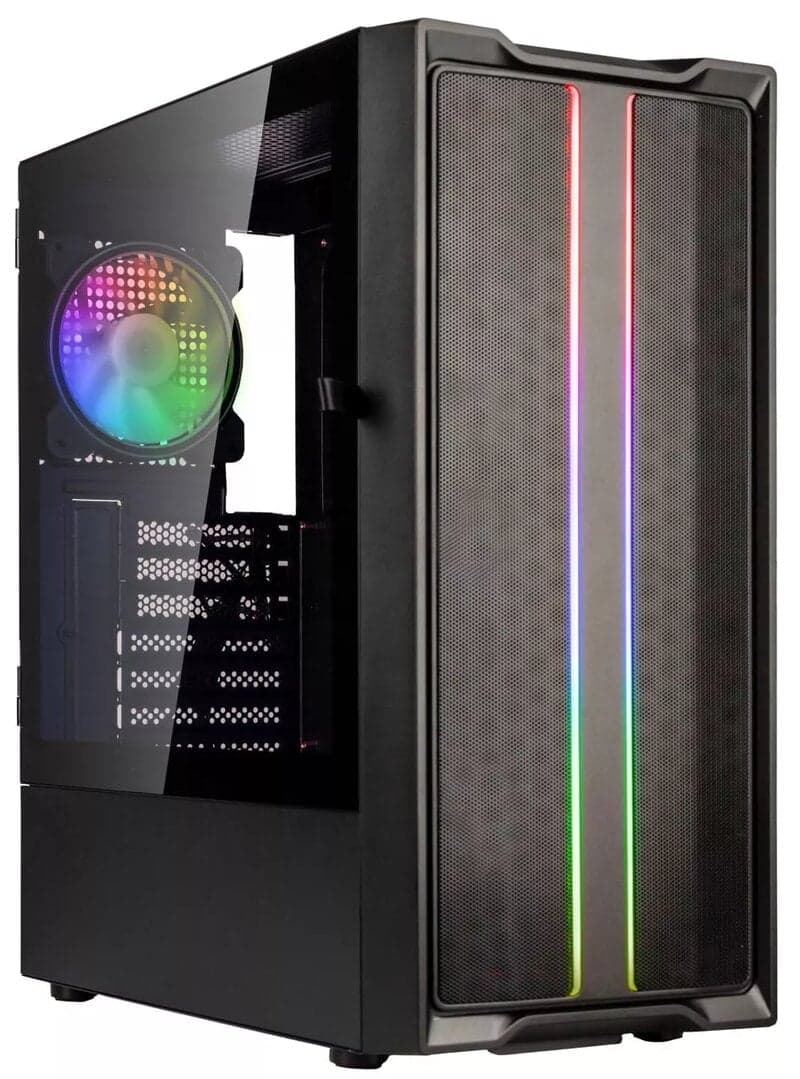 Kolink Inspire K12 ARGB Midi-Tower - black - Chassi - Desktop - Svart
