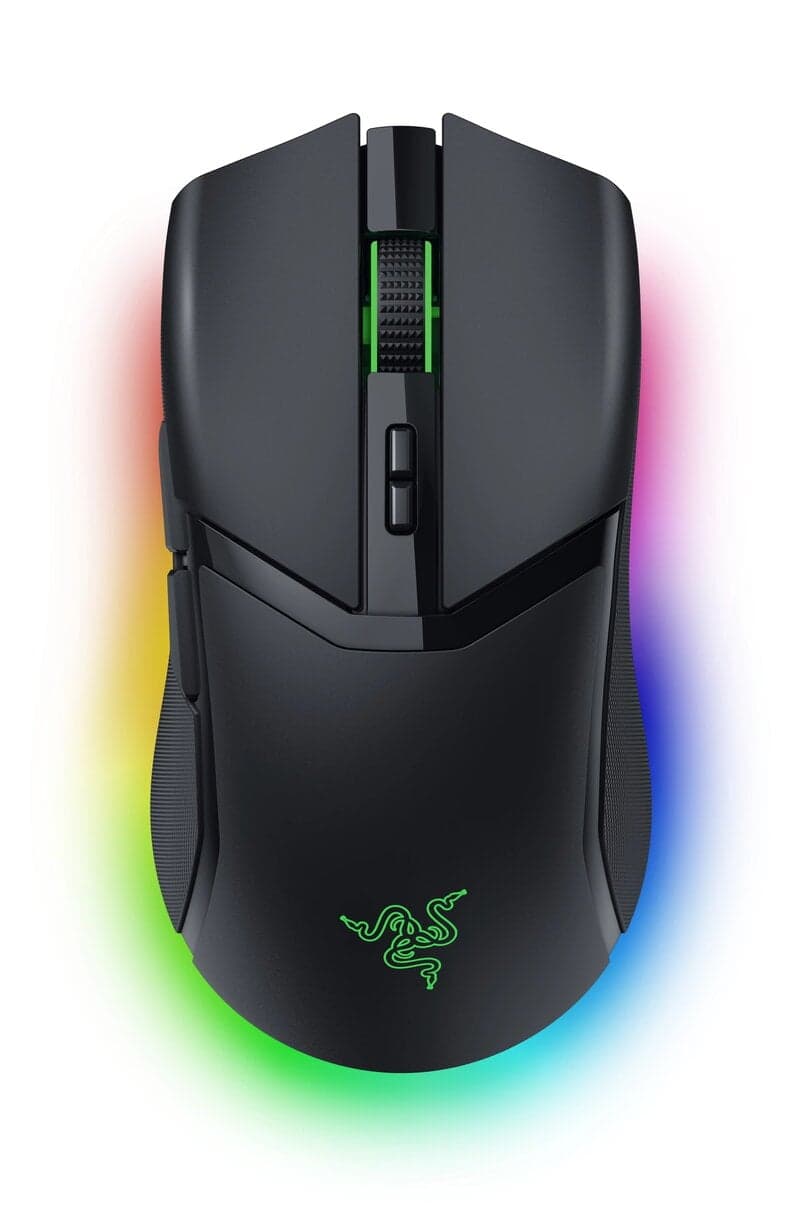 Razer Cobra Pro - Gamingmus - Optic - 8 knappar - Svart med RGB ljus