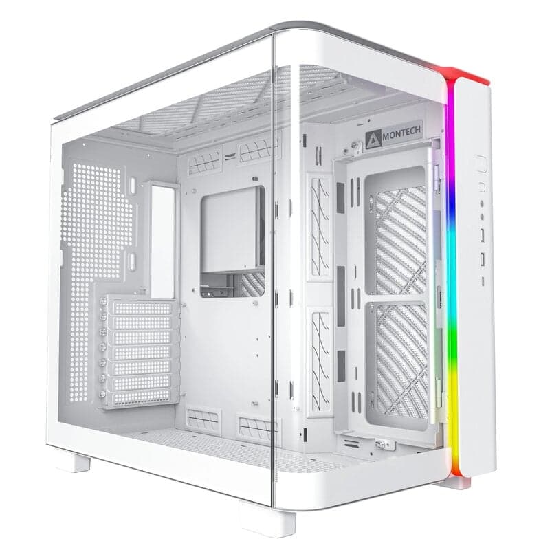 Montech King 95 / Curved Glass - Vit