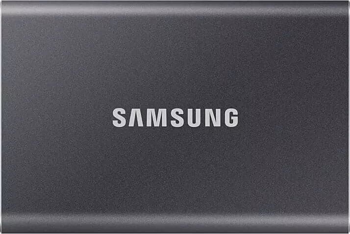 Samsung Portable SSD T7 - 4TB - Grå - Extern SSD - USB 3.2 Gen 2