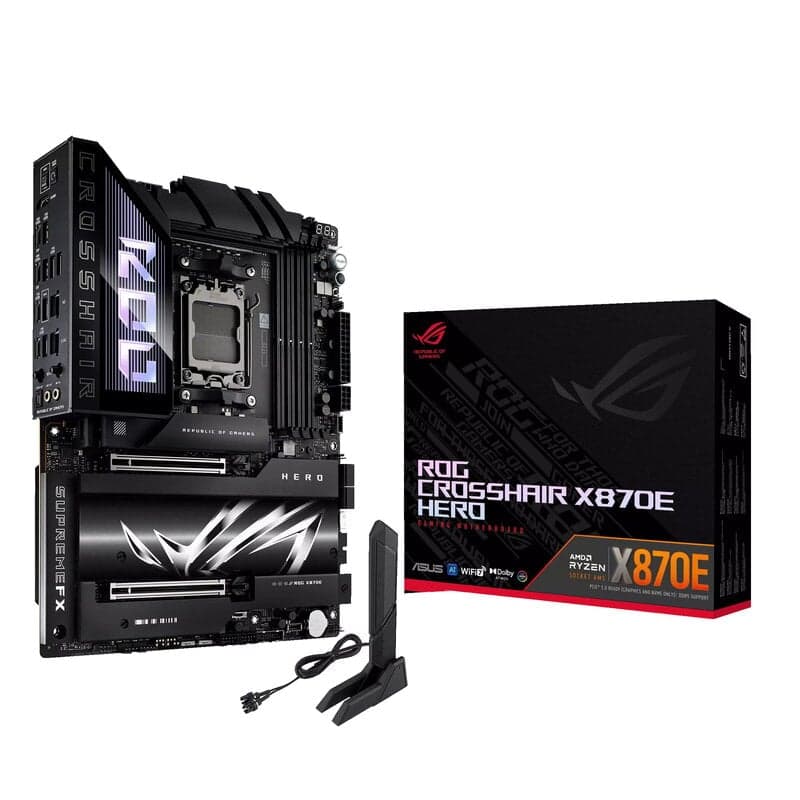 ASUS ROG Crosshair X870E Hero Moderkort