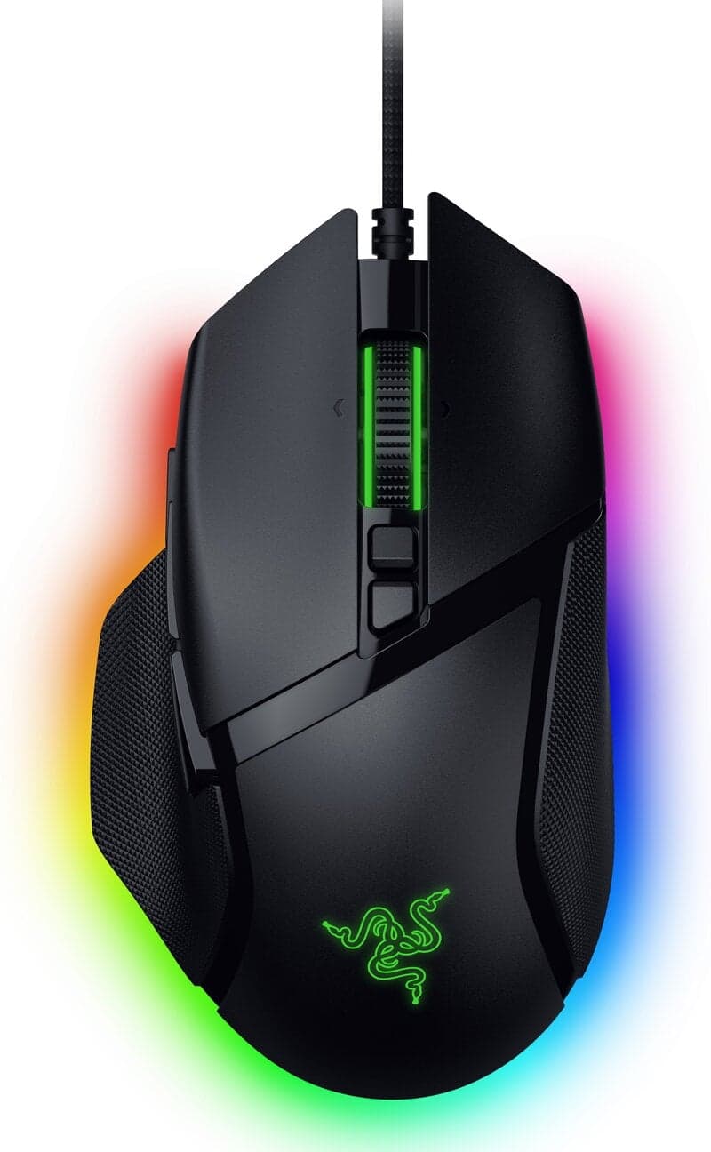Razer Basilisk V3 35K - Gamingmus - Optic - 11 knappar - Svart